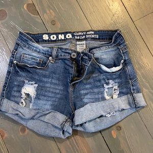 Jean shorts